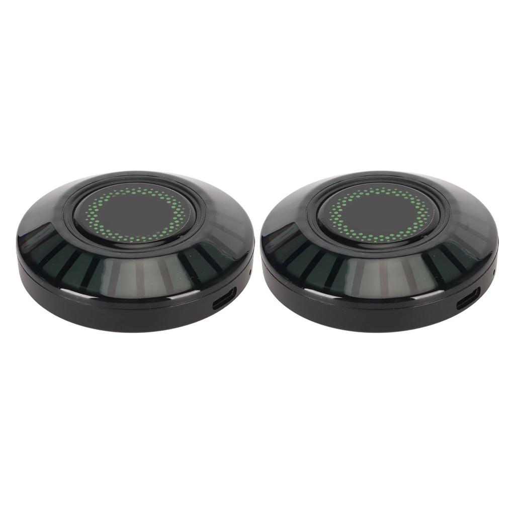 2pcs RGB Pickup Ambient Lamp 32 Bits Color Changing App Control Magnetic Music LED Rhythm Light for Car Home