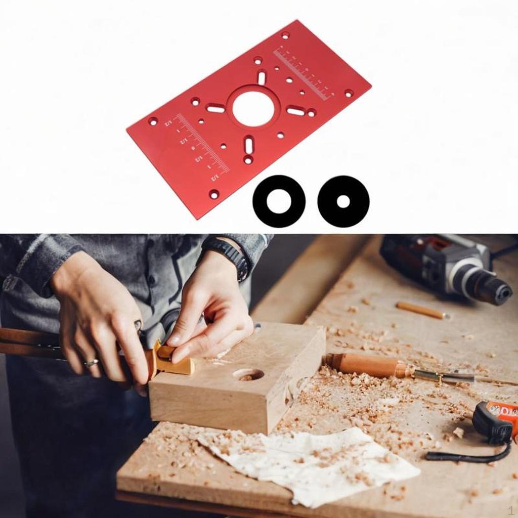 M8 Router Table Insert Base Lifting Kit for High Precision Woodworking Benches