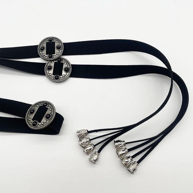Vintage Waist Chain Fringed Belt Belt Bohemian Decoration with Waist Chain