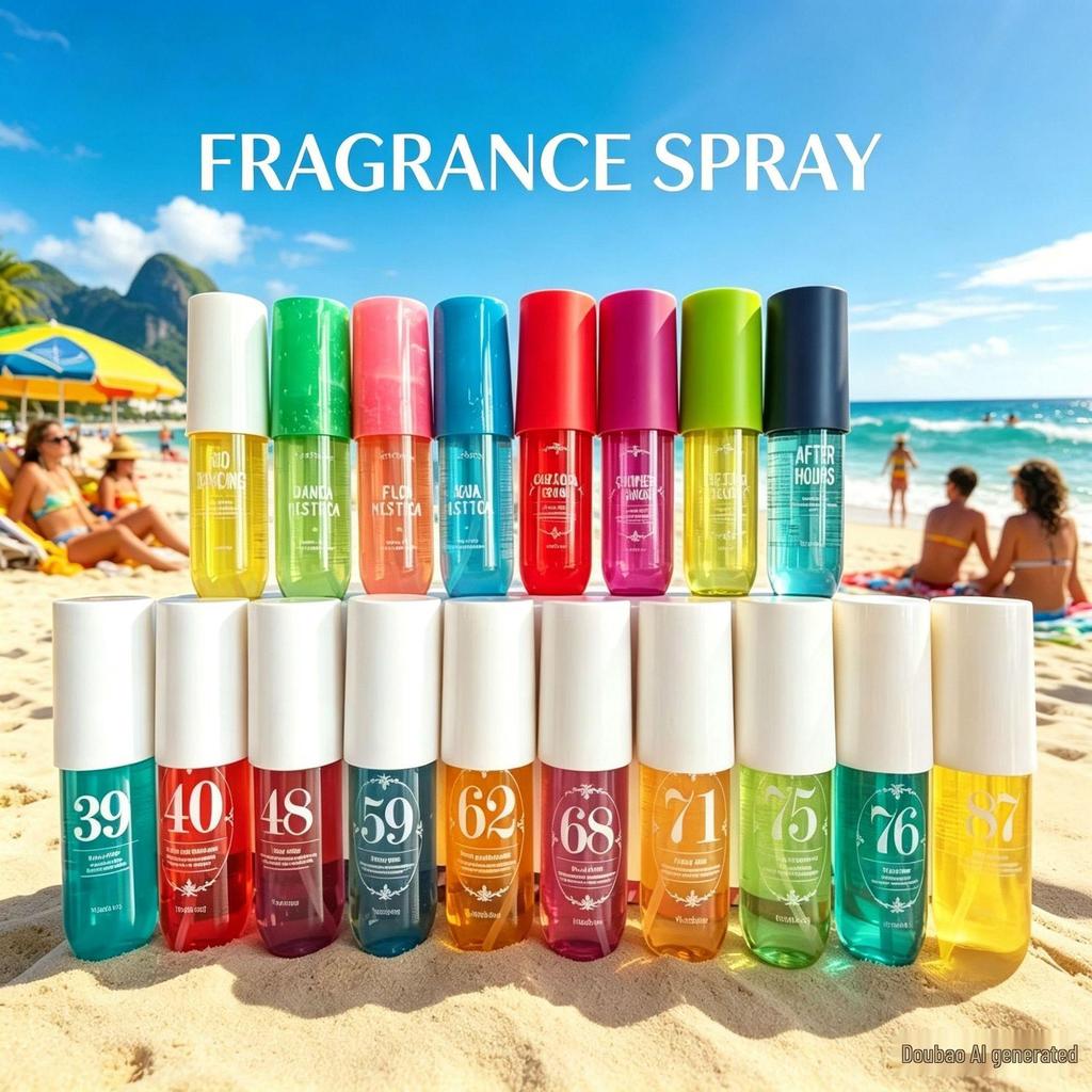 Brazilian Alcohol-Free Perfume 90ML: Long-Lasting Fragrance Mist for Women