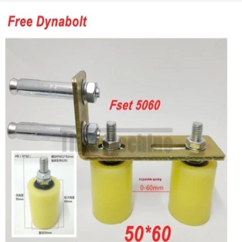 Sliding Gate Top Guide Nylon Rollers Upper Sliding Door Roller Set Nylon Guide Roller Sliding Gate Roller Guide Sliding Door Rol