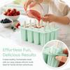 12 Grids Popsicle Molds Silicone Ice Cream Maker Molds DIY Ice Cream Molds  DIY Frozen Snack