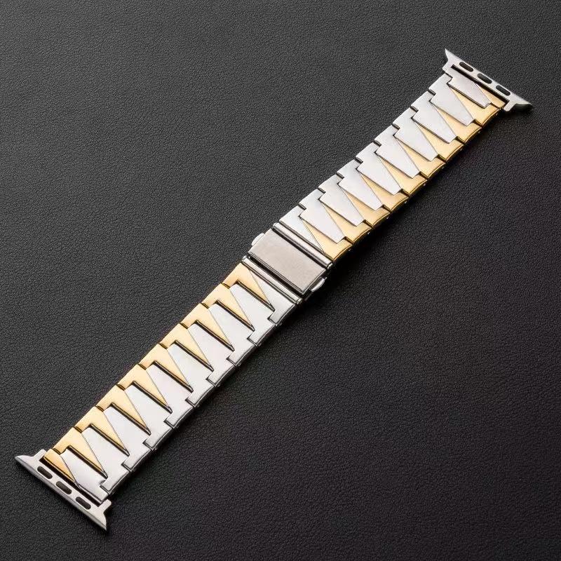 Metal Strap for Apple Watch 45mm 44mm 49mm 40mm 41mm 42/38mm Bracelet Band for Iwatch Series 6 7 8 SE 5 Replacemen Wristband