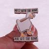 Funny "Mess with The Honk You Get The Bonk" Untitled Goose Simulator Game Fun Brooch Badge