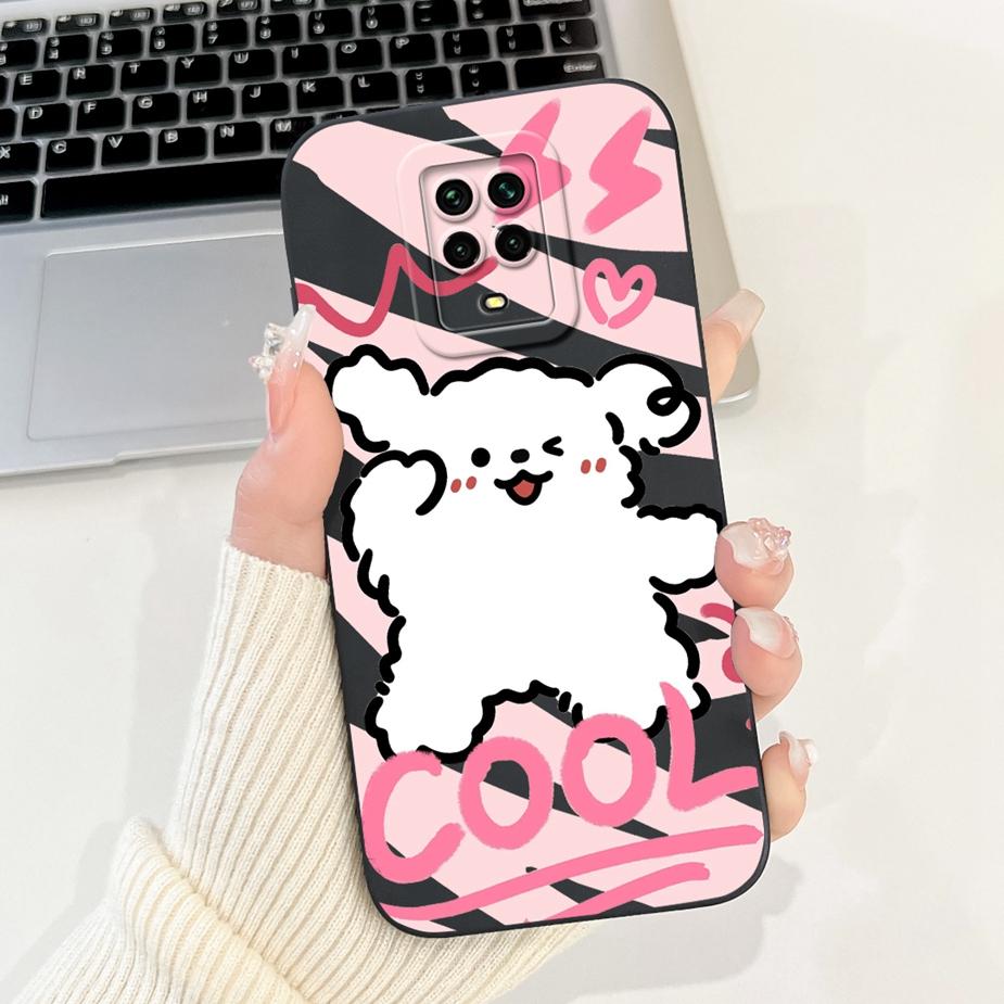 For Xiaomi Redmi Note 9 Pro Case Cute Funny Cartoon Cover Full Protection Phone Case For Redmi Note 9 Pro Max Note9 9S Soft Bags