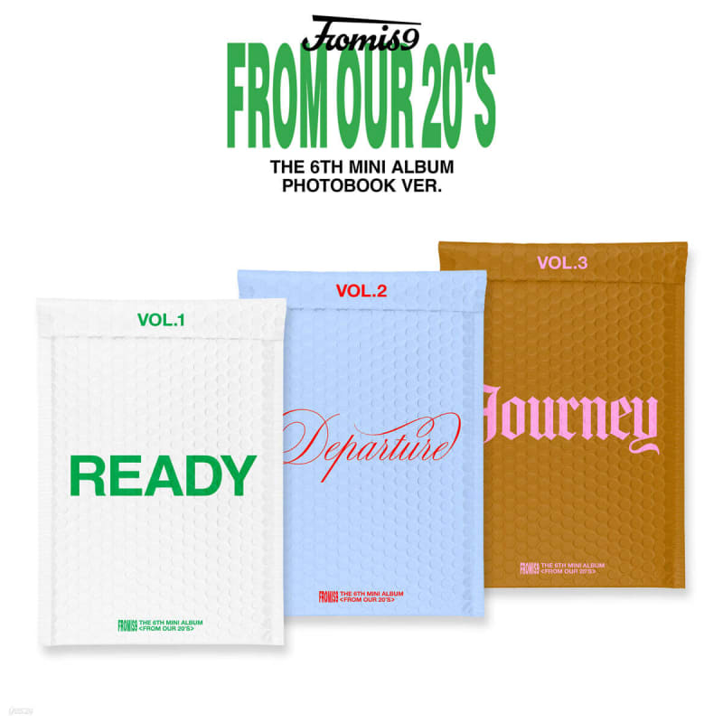 

fromis_9 - 6th Mini Album: From Our 20’s [Photobook Ver.] [1 out of 3 randomly sent]