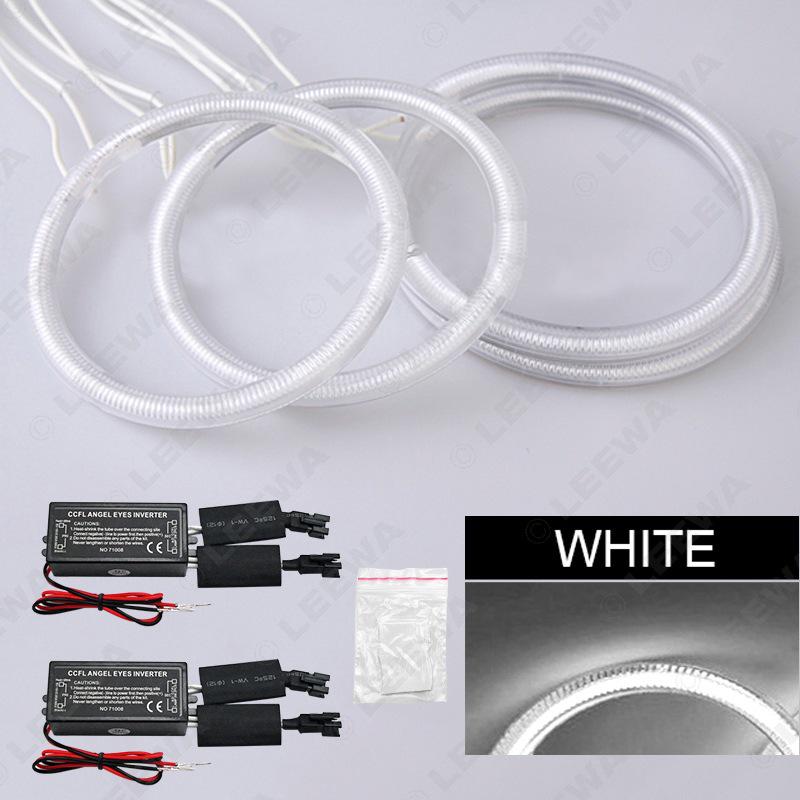 Chery A5 CCFL Angel Eye White Halo Headlight for Car Modification