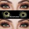 FUNSACHY 1 Pair Colored Contact Lenses for Eyes Blue Lens Gray Green Eye Makeup Natural Lenses Fashion Beauty Cosmetics Pupils