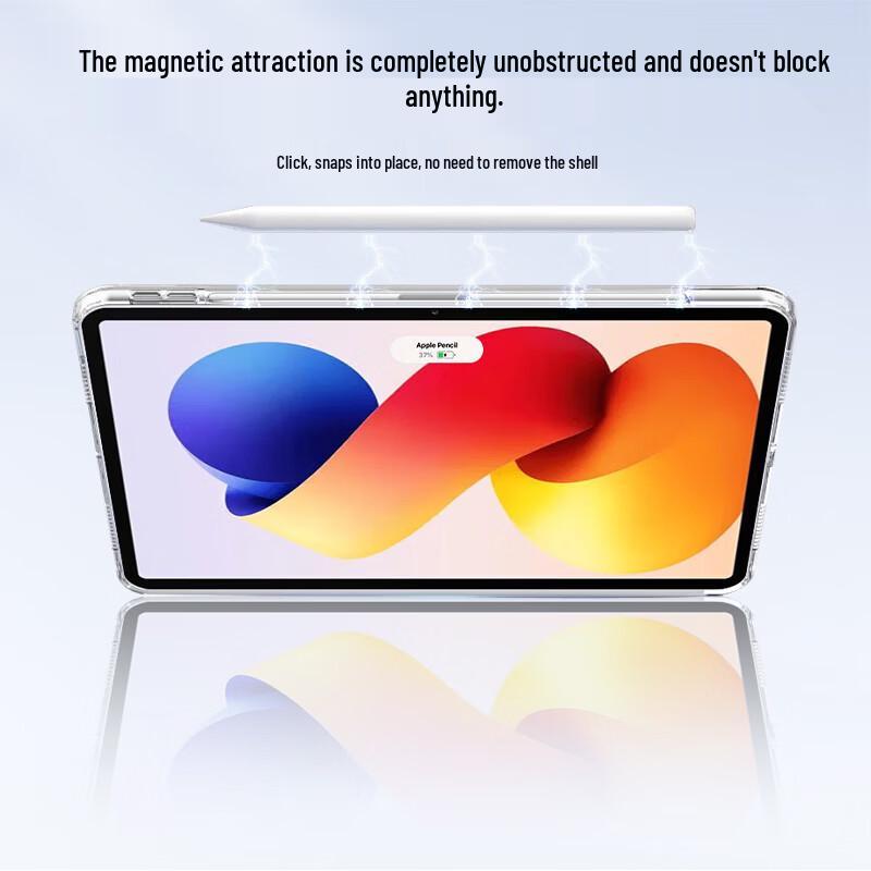 Kulefeng Průhledný TPU kryt pro Redmi Pad 2 Pro 12,1 palce