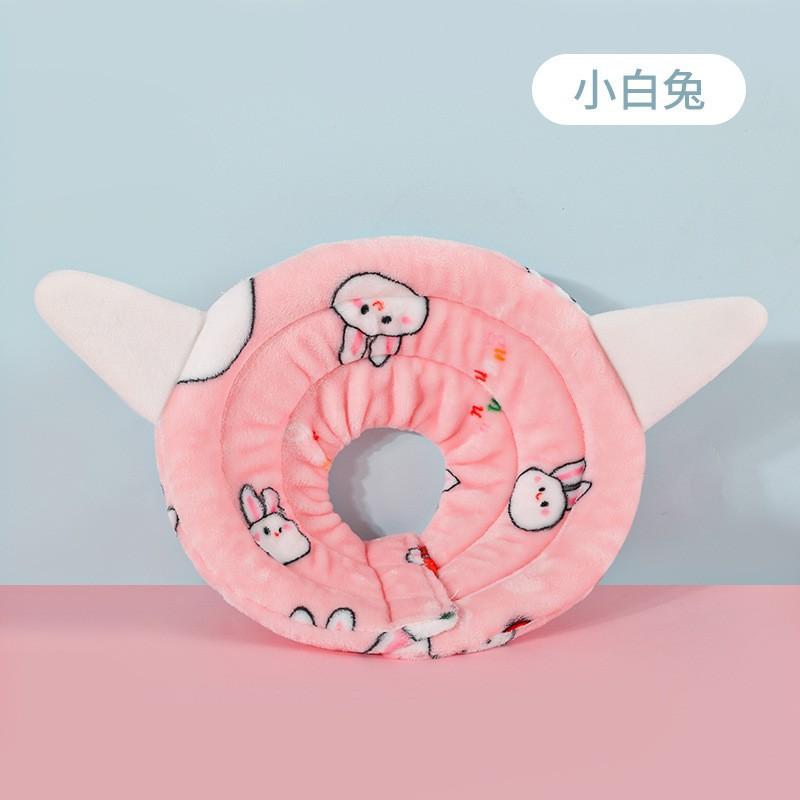 

Кошачий воротник Елизаветы послеоперационный защитный колпак от вылизывания и укусов, мягкий шейный воротник для собаки, защитное оборудование small