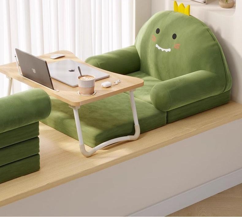 1 Peça sofá-cama preguiçoso, cadeira de encosto, cadeira de encosto dobrável, sala de estar, quarto, varanda, reclinável e para dormir individual