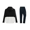 Li-Ning Outdoor High-Quality Minimalist Fashion Color-Block Loose Hooded Windbreaker Casual Sports Suit AFDUC59-3+AKLT243-1