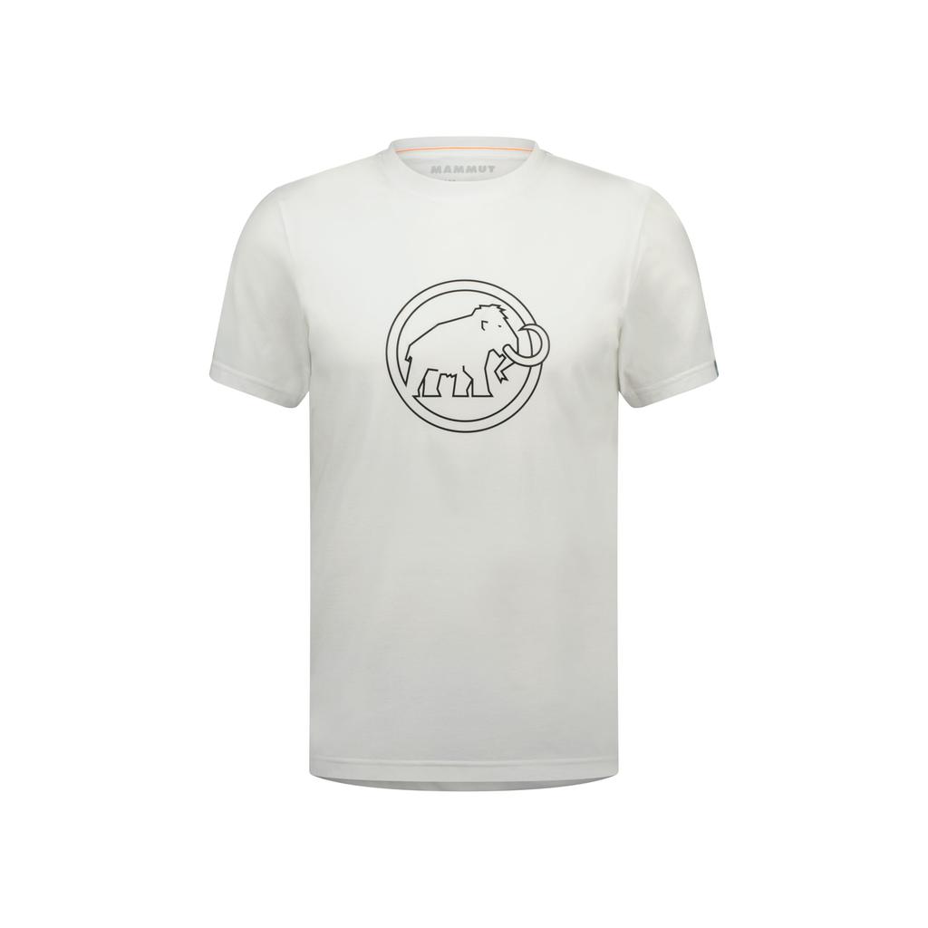 Mammut QD Logo Print T-Shirt, Asian Fit, Men's, AF, 1017-02012, White, PRT4