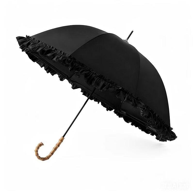 Handun Japanese Bamboo Handle Umbrella