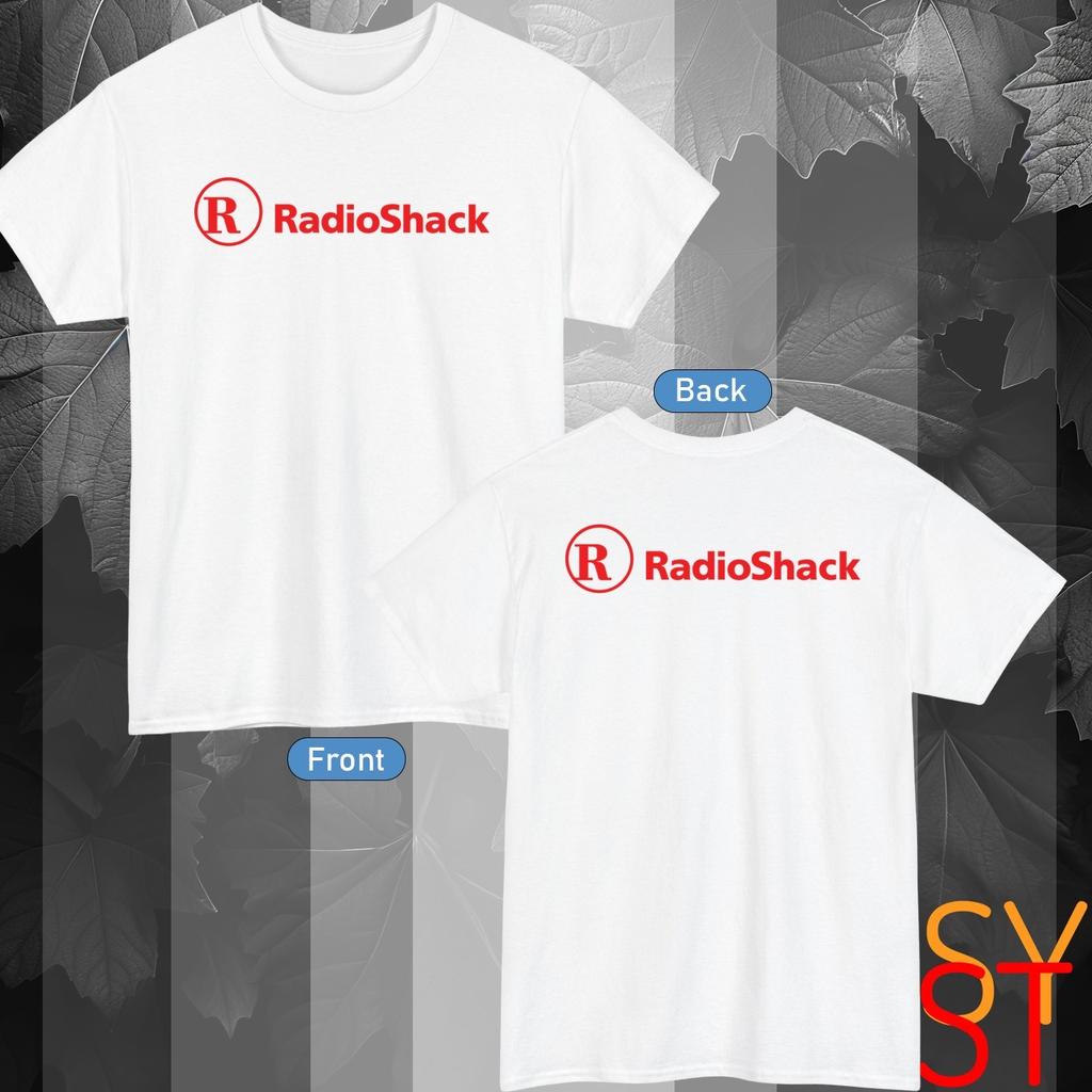 Camiseta Activa con Nuevo Logo de Radio Shack Color Negro/Rojo/Azul Marino/Azul/Blanco/Gris S-5XL