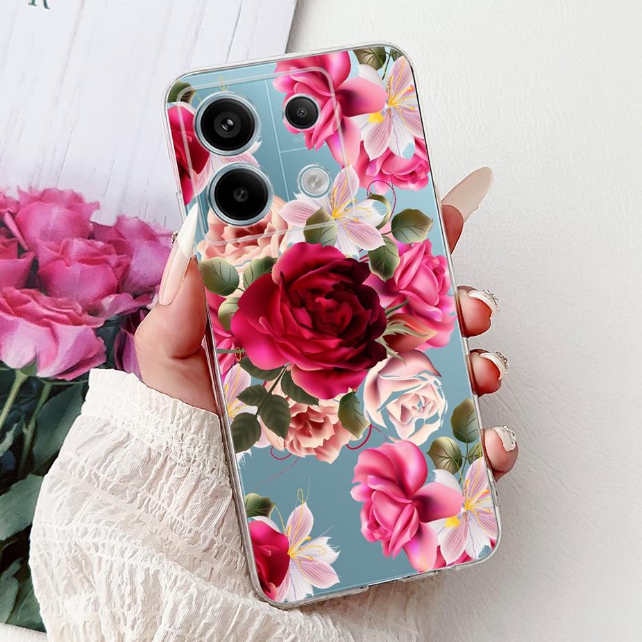 For Xiaomi Redmi Note 13 Pro 4G Case Luxury Popular Painted Cover Soft Slim Phone Case For Redmi Note 13 Pro Plus Note13 5G Bags