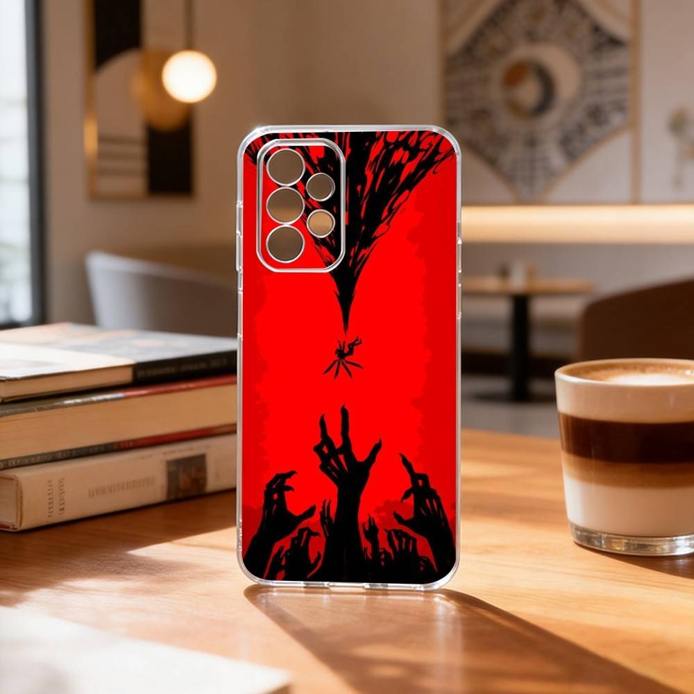 

U-ULTRAKILL Game Phone Case For Samsung S25,S24,S21,S22,S23,S30,Ultra,S20,Plus,Fe Transparent Cover Samsung S22ULTRA5G