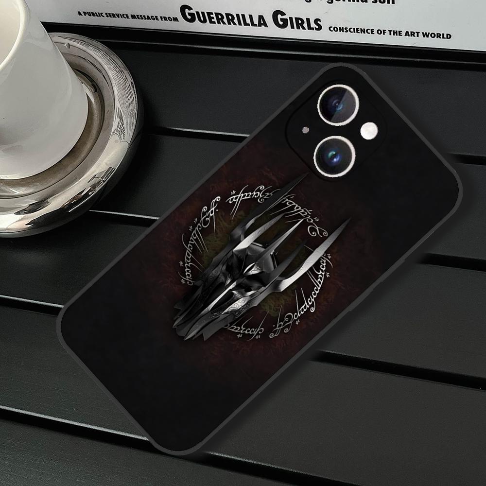 Movie The L-Lord R-Rings Phone Case For Iphone 16 15 11 13 14 Pro Max 7 8 Plus X Xr Xs Max 12mini Black Shell Cover Case