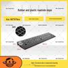 Household Rubber Threshold Ramp for Curbs and Slopes: Car and Road Edge Climbing Pad