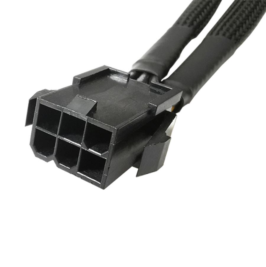10× PCI Express 6-pin to Dual 8-pin (6+2 pin) GPU Video Card Power Adapter Cable