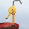 Hand Crank Drum Pump for 15 30 55 Gallon Drums, Manual Rotary Liquid Transfer Pump with 2 Inch Bung Mount for Maintenance Transfer and Storage Service