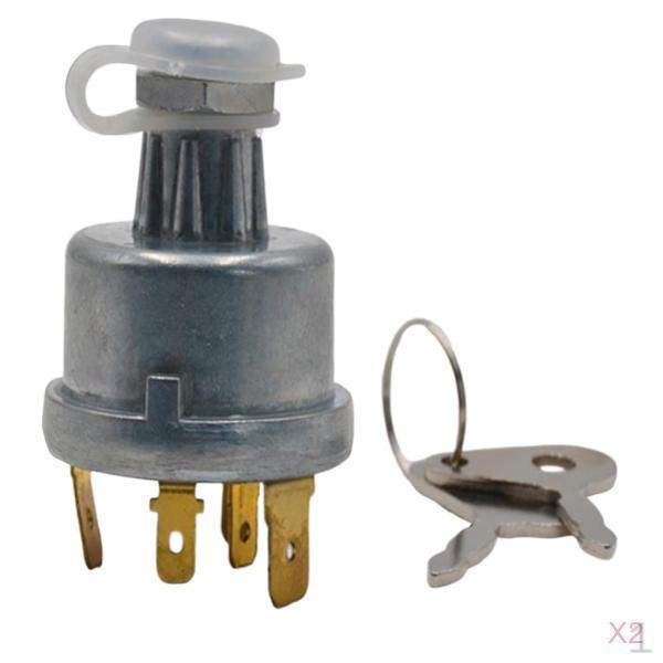 

2x 4 Position Universal Ignition Key for Lucas 12 / 24V 128SA
