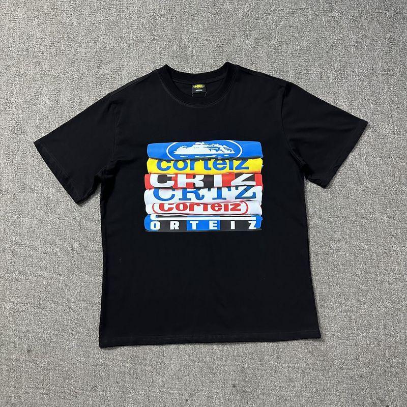 Cross-border corteiz Alcatraz series T-shirt short-sleeved letter Logo digital printing men's and women's tide t trend versatile