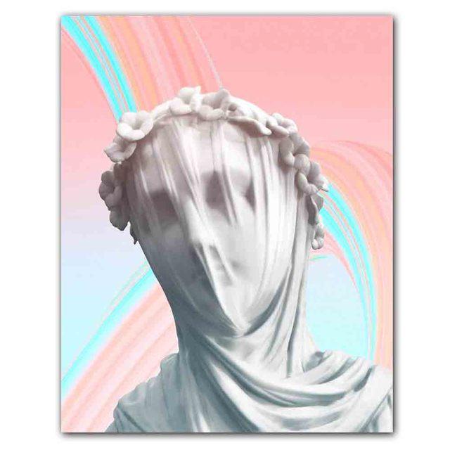 

Дэвид забавная скульптура искусство печать холст картина фигура граффити постер офис гостиная спальня украшение дома фреска без рамки 21*30cm No Frame