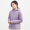 YAYA Women's Lightweight Hooded Down Jacket