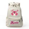 New LOSTO Strawberry Bear Printed Cartoon High-value Primary School Schoolbag Ultra-light Decompression Large Capacity