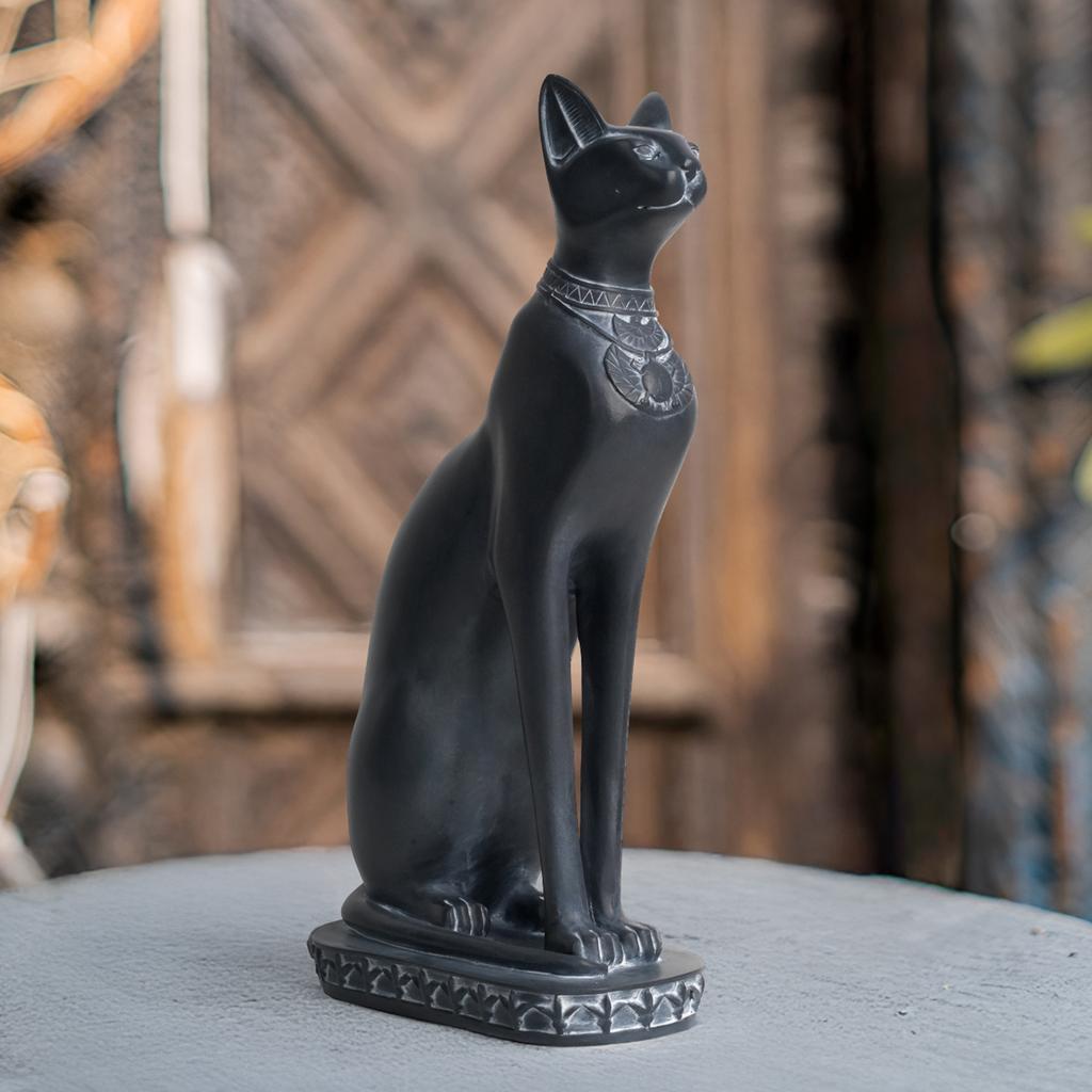 Egyptian Queen Sphinx Statue Indian Cultural Resin Desktop Decor Set Festive Atmosphere Home Decor Ideal Craft Gift