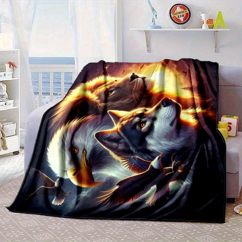 Night Owls In The Moonlight Blanket Flannel Blanket Throw Blanket Sofa Cover Blanket Soft Premium Blanket Picnic Blanket Tv Blanket Gifts