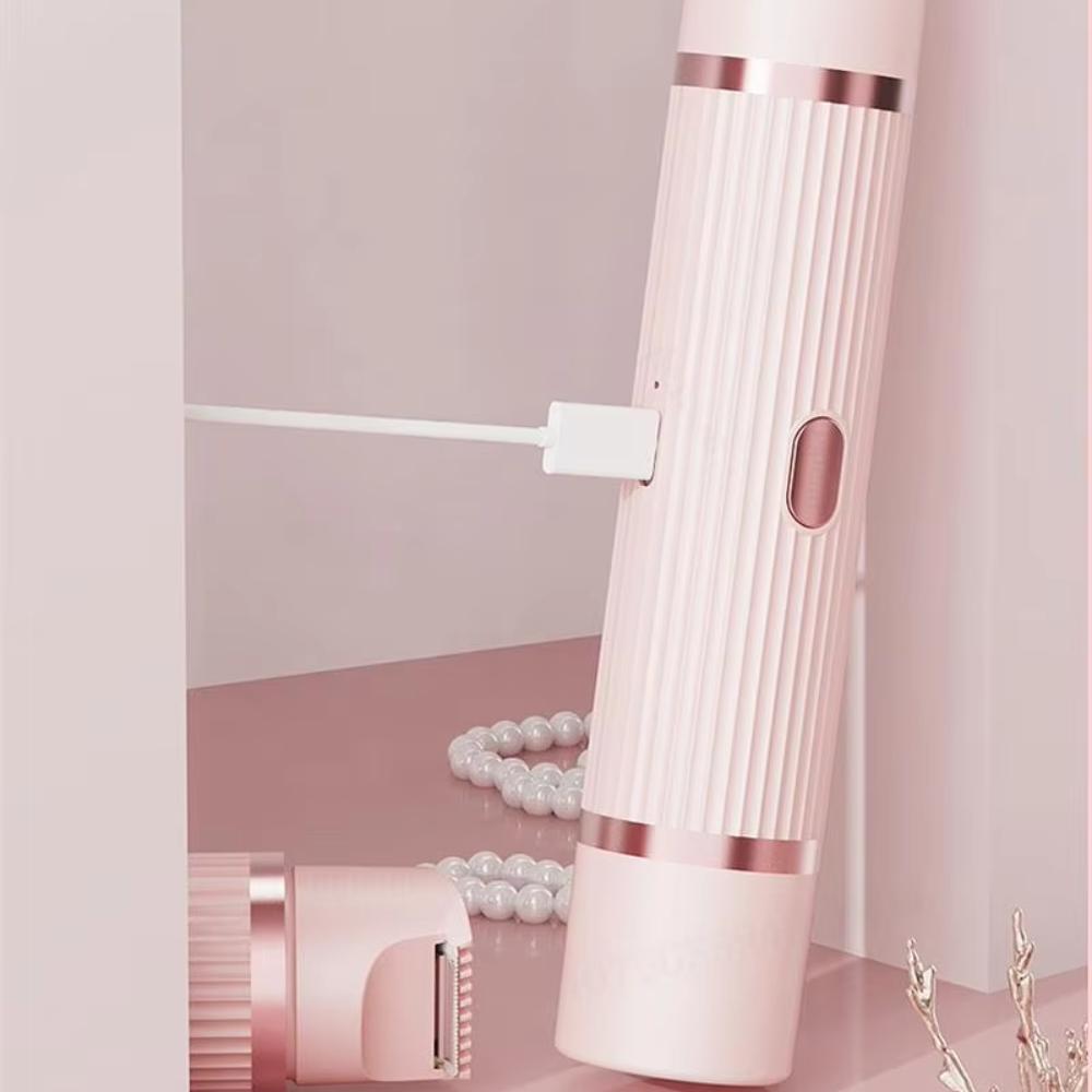 Beard Shaver for Women Bikini Underarm Female Trimmer Waterproof Hair Removal Epilator Electric Shaver 2 In 1 Lady Facial Razor