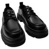 Zara Pu Lace-Up Vintage Casual Shoes Men Sneakers Black 2422620800