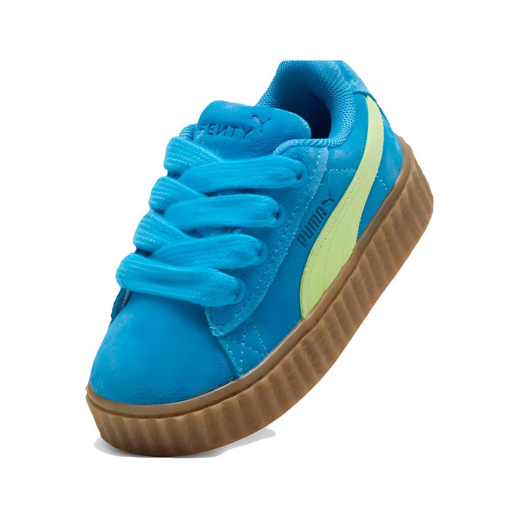 Fenty x Puma Creeper Phatty Dětské Světle modré Limetkové Dětské Tenisky Limetkově-Pudrové Gumové 396830-02
