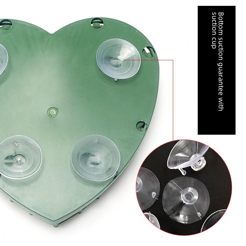 Vantuzlu Düğün Arabası Çiçek Süslemesi - Kalp Şekli