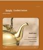 Commercial Stainless Steel Teapot with Strainer for Catering, Restaurant, and Hotel Use