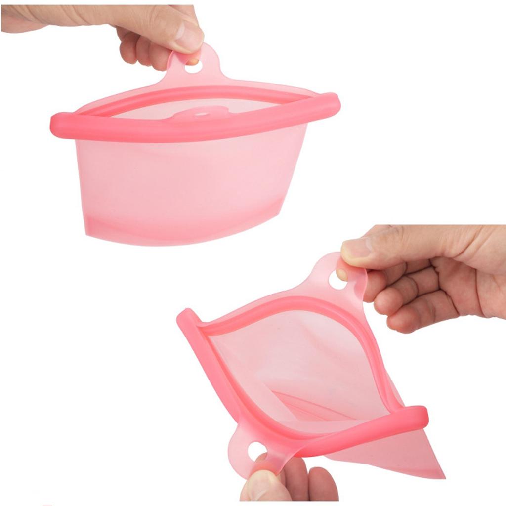 Silica Gel Food Grade Reusable Storage Bag Storage Bag Fresh Keeping Bag