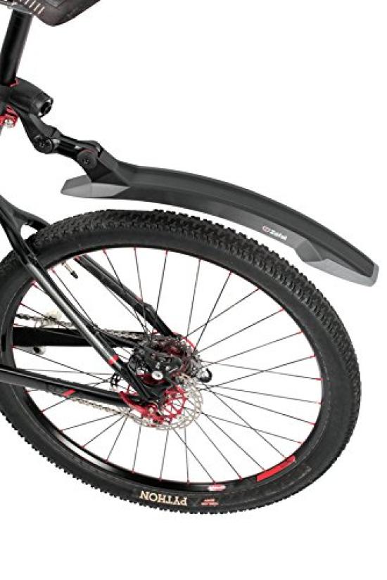 Zefal DEFLECTOR MTB Bicycle Mudguards with Saddle Compatible with 2507 RM60+ Mount, Black, 26/27.5-inch Wheels,