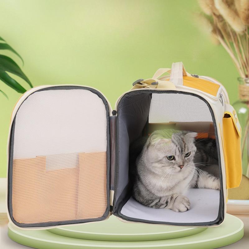 Cat Bag Out Portable Cat Portable Cat Cage Portable Dog Bag Large Capacity High Value Single Shoulder Pet Backpack
