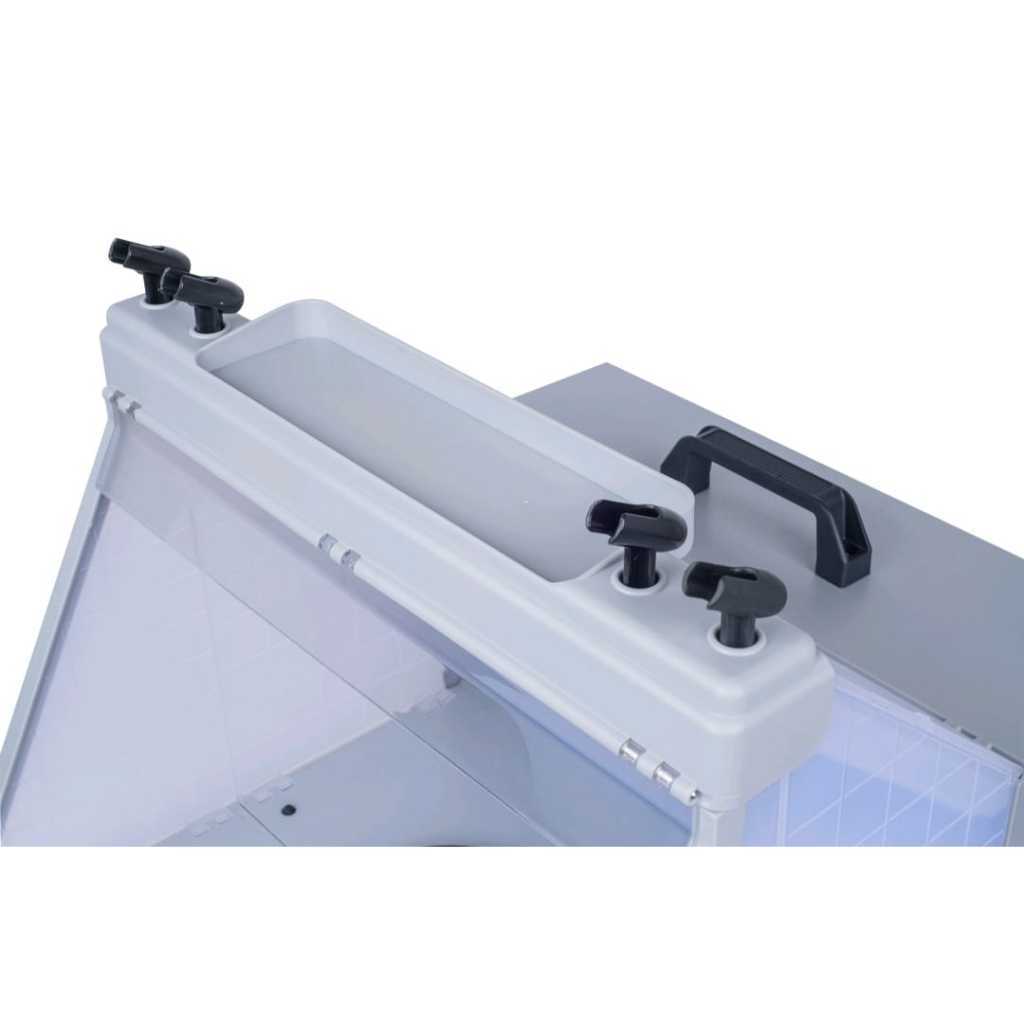 Airbrush Spray Booth Kit New Model Miniature Airbrushing Spray Booth DIY Crafts Paint Coloring Workbench