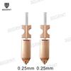 Hardened Steel Nozzle for Flashforge AD5X / ASA, Available in 0.25/0.4/0.6/0.8mm Multiple Sizes, Wear Resistant Premium 3D Parts