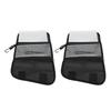 2PCS Soft Lure Storage Bag PVC Water Proof Removable Soft Bait Binder Fishing Tackle Organizer Case for Outdoor Fishing