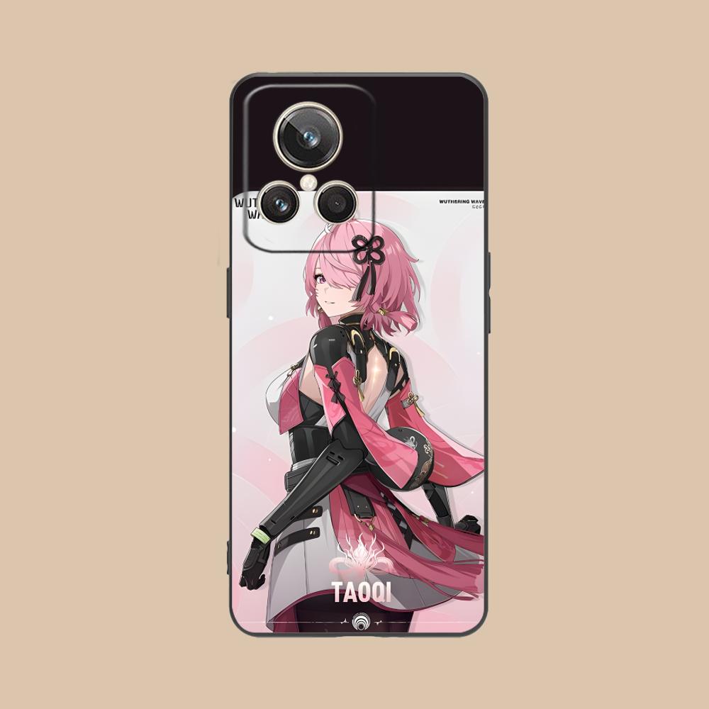 Wuthering Waves Taoqi Mobile Phone Case for Realme GT 8 Neo Pro C75 73 71 C67 65 C55 53 C35 31 C20 15 Colorful Printing Cover