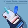 Children's Space-Themed School Backpack, Grades 1-6, Ages 6-12, Spine Support for Boys and Girls