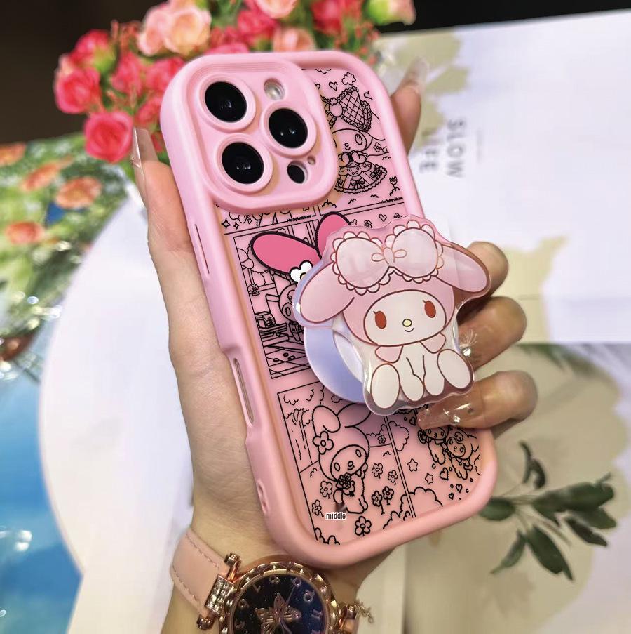 Sanrio Airbag Holder KT for iPhone 13/16PM Case