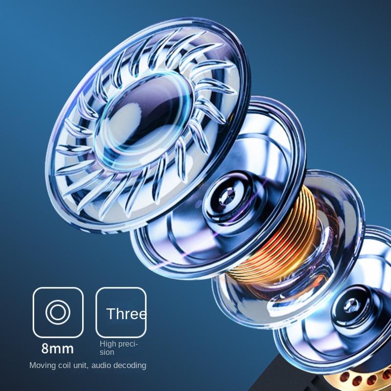 New OWS Wireless Bluetooth Ear Open Mechanical Wind Movement E -sports High Sound Quality