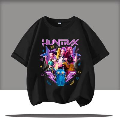 T-Shirts Kids Unisex Fashion Cartoon Printed Children's T-Shirt Casual Comfortable Short Sleeve Clothing Top