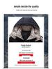Men's 2025 Winter Thickened Hooded Down Jacket, Mid-Length, Fashionable Style for Couples