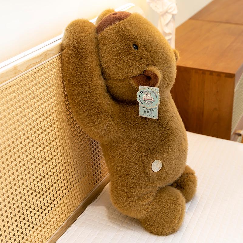 Capybara Plush Toy: Soft, Lying-Style Sleeping Pillow Doll